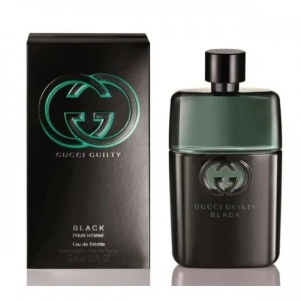 عطر قوتشي غليتي بلاك للرجال او دو تواليت 90مل